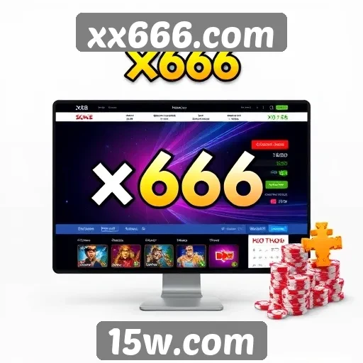 Análise da interface de usuário do xx666.com